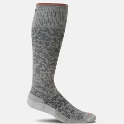 Compression sock women damask
