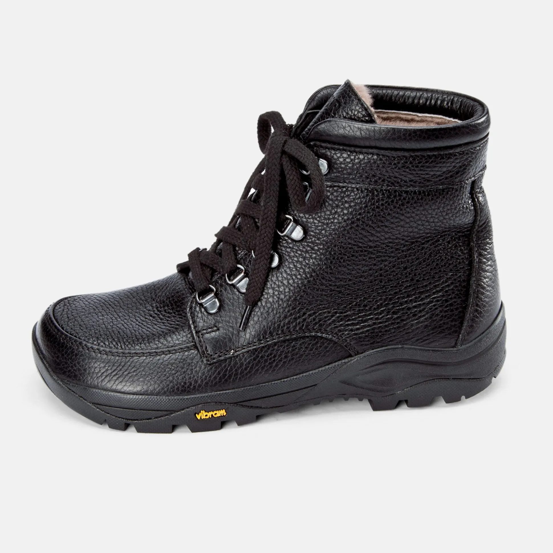Lambskin boots